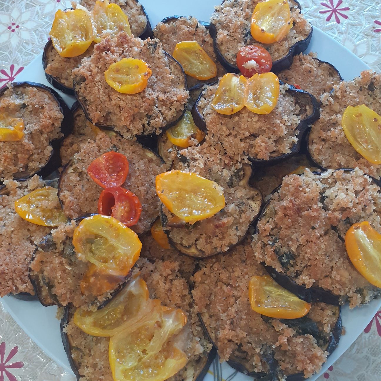 Melanzane gratinate al profumo di limone