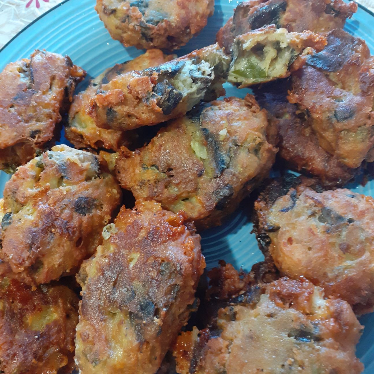 Frittelle di melanzane squisitissime😛