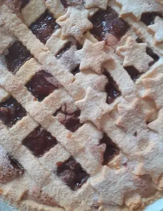 Ricetta Crostata con frangipane alle mandorle e marmellata di pesche amare 😋 di mena74