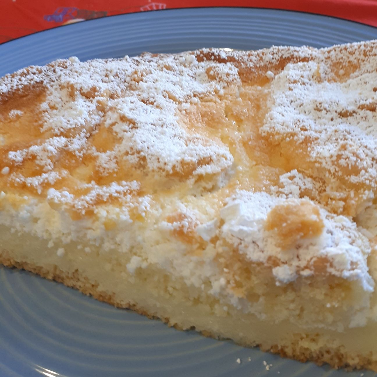 Crostata con crema allo yogurt