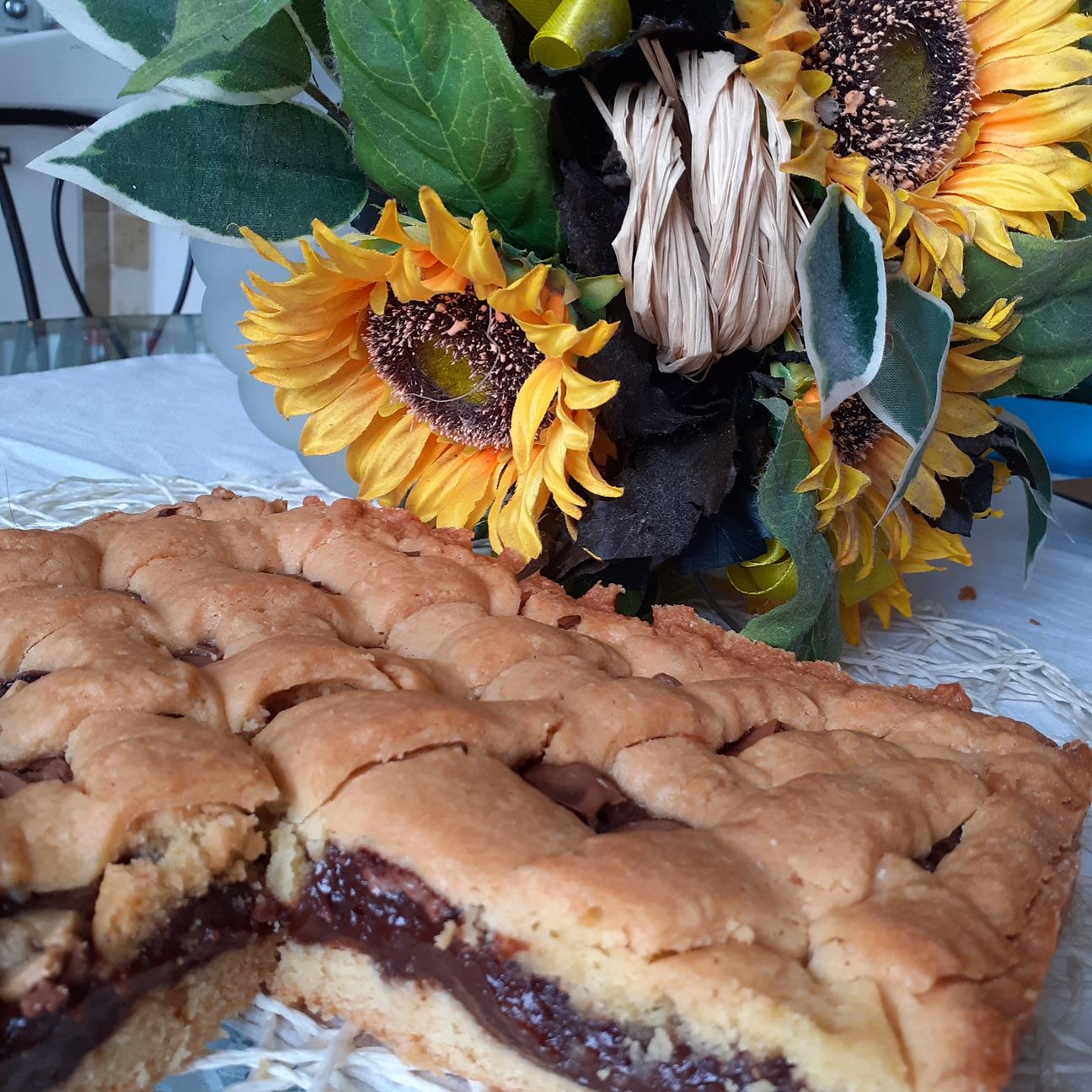 Dolce crostata al cioccolato della mamma 🥰