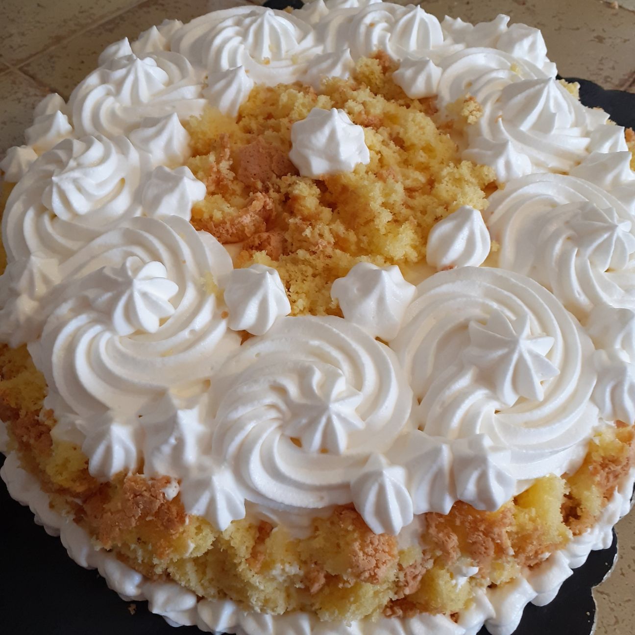 Torta mimosa al limone