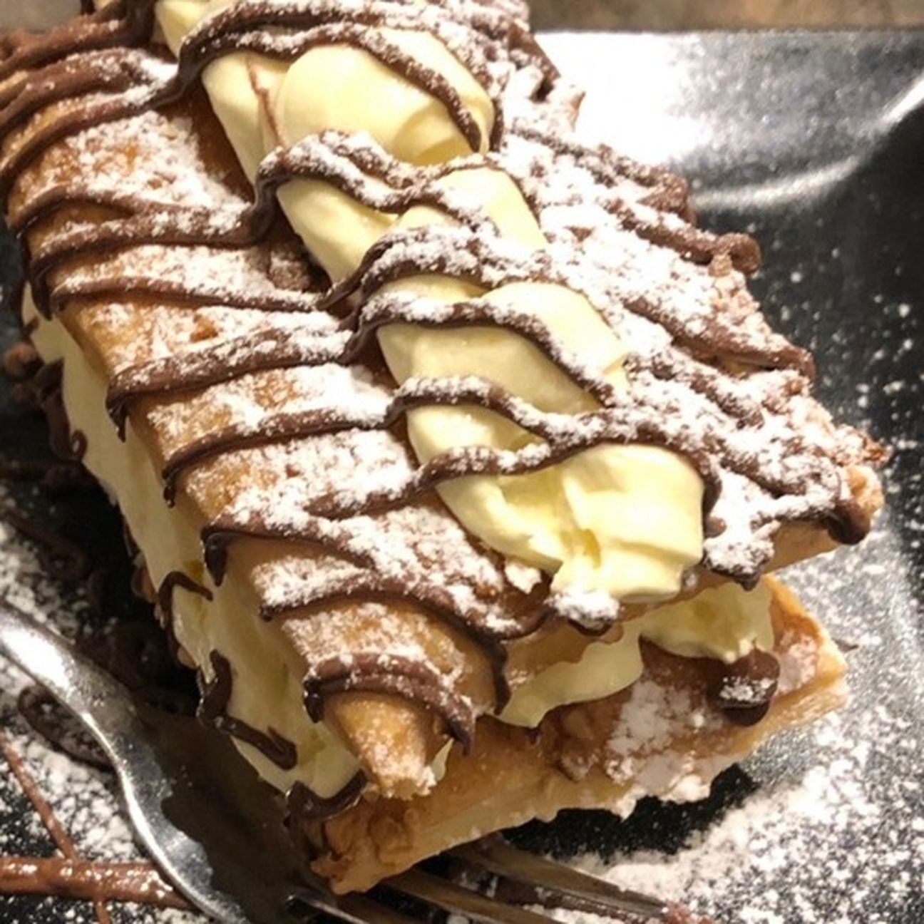 Millefoglie alla crema chantilly