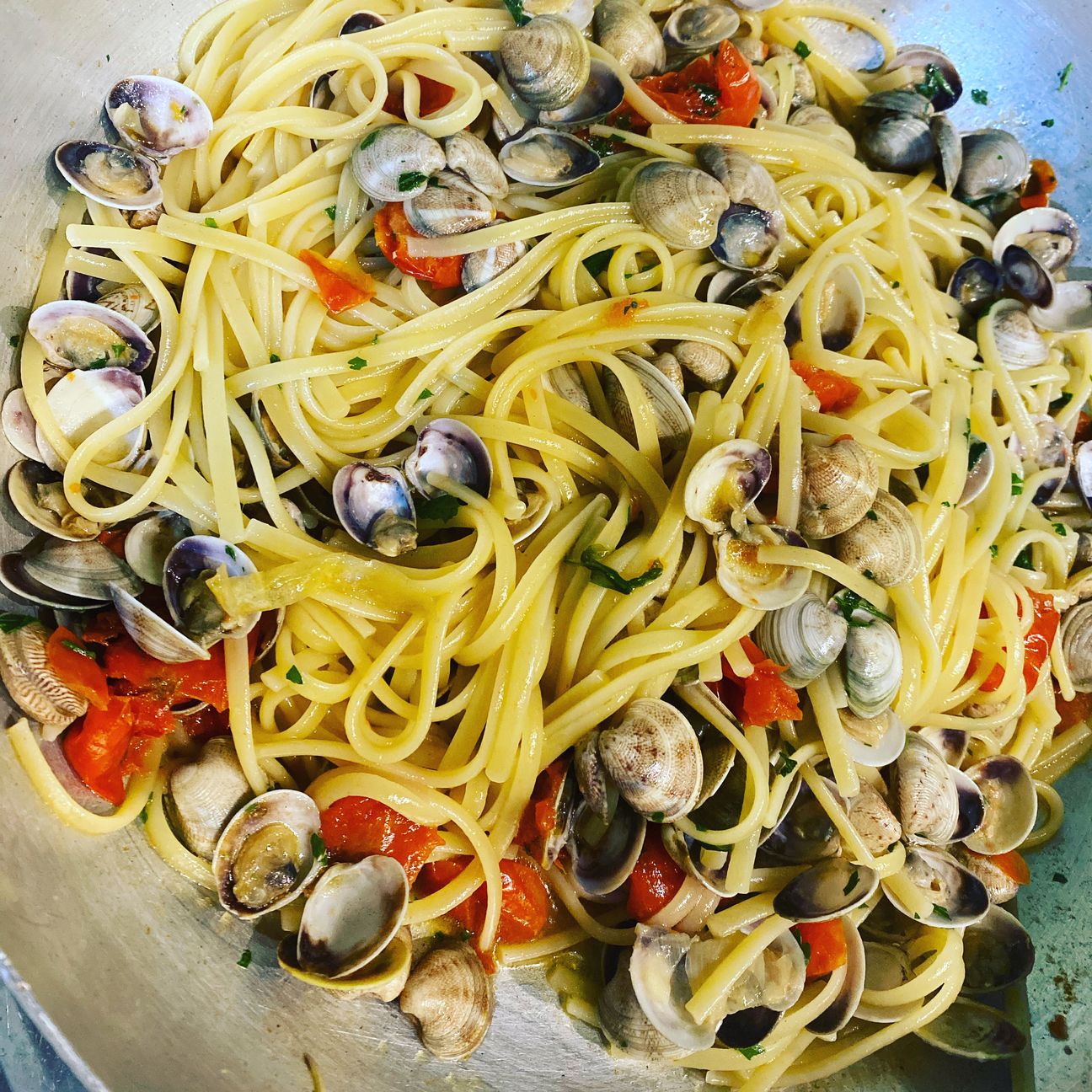 Linguine e vongole