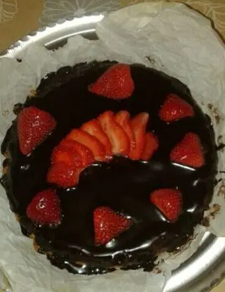 Ricetta Cheesecake al cioccolato piccante e fragole di iaiu83