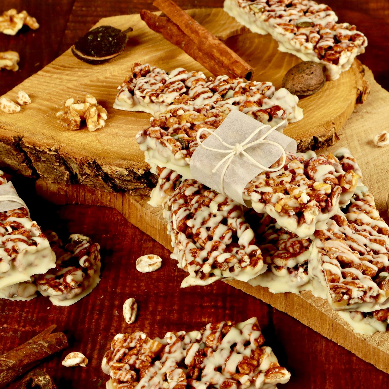 Barrette cereali e noci