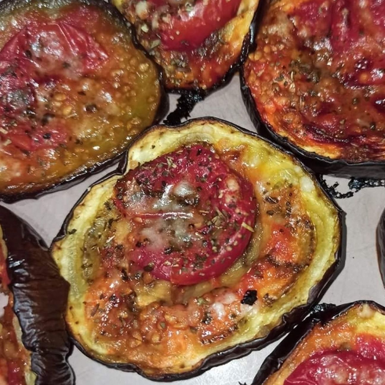 Pizzette di melanzane