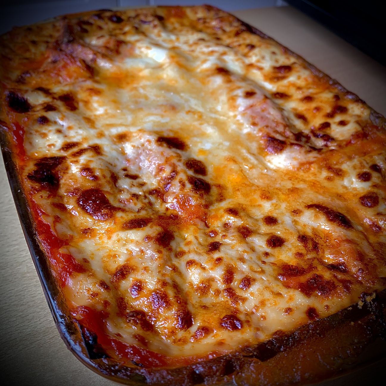 Lasagna rossa con caciocavallo e besciamella