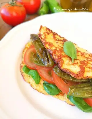 Ricetta Omelette con friggitelli, pomodori e spinacini di Nonmangiocioccolata