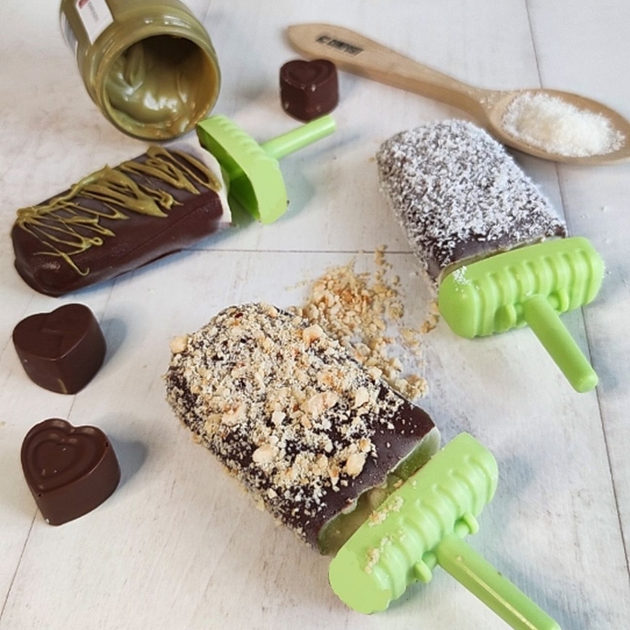GELATI LIGHT - banana e yogurt greco
