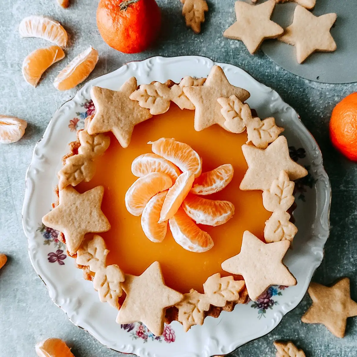 Ricetta Crostata mandarinetta di arancia.e.cioccolato