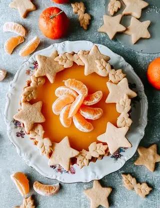 Ricetta Crostata mandarinetta di arancia.e.cioccolato