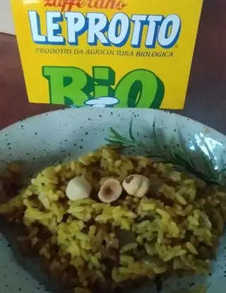 Ricetta Risotto allo zafferano e nocciole. di monicarla2467