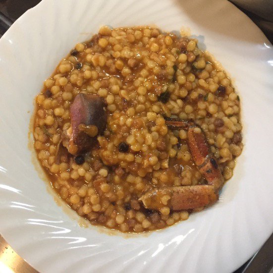 Fregola sarda al granchione