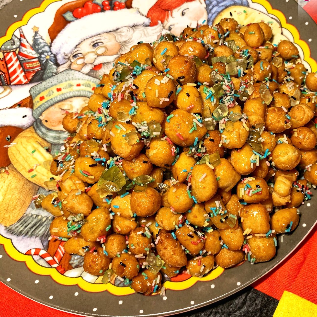 Struffoli napoletani al miele di fico d’india