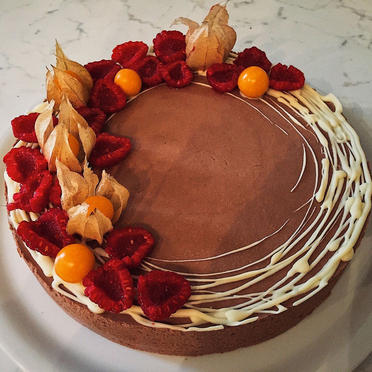 Bavarese al cioccolato fondente