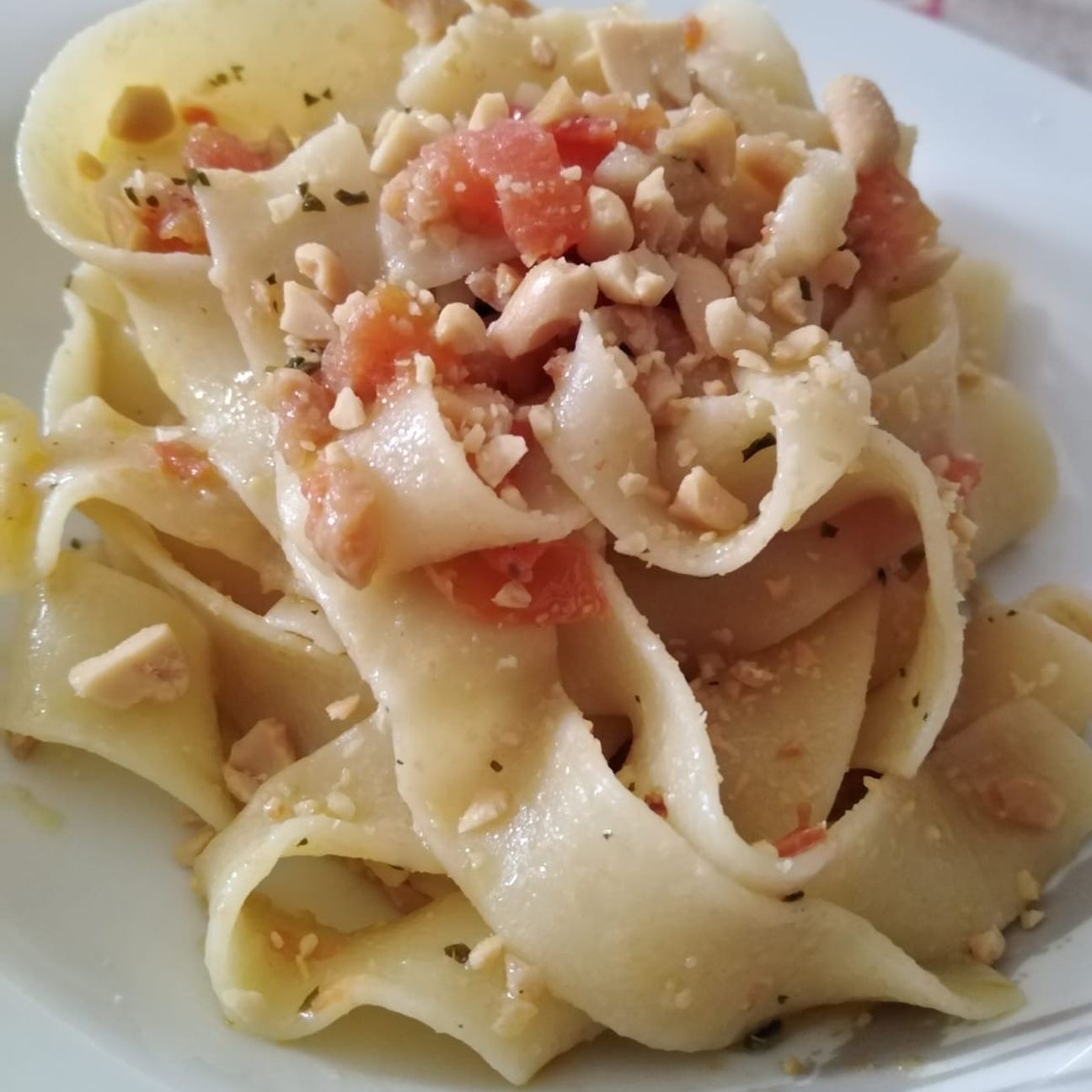 Pappardelle agli arachidi