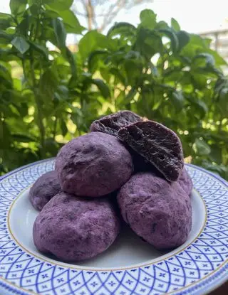 Ricetta Ube mochi giapponesi 🇯🇵 di Lecuisinier