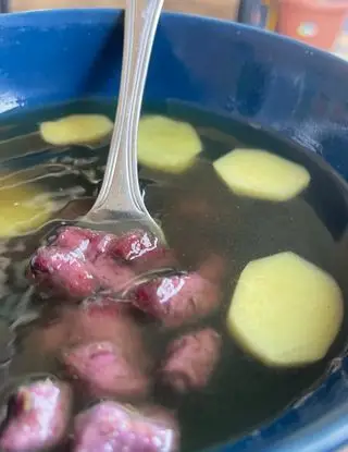 Ricetta Gnocchi di patate dolci in zuppa allo zenzero ricetta Cinese 🇨🇳 di Lecuisinier