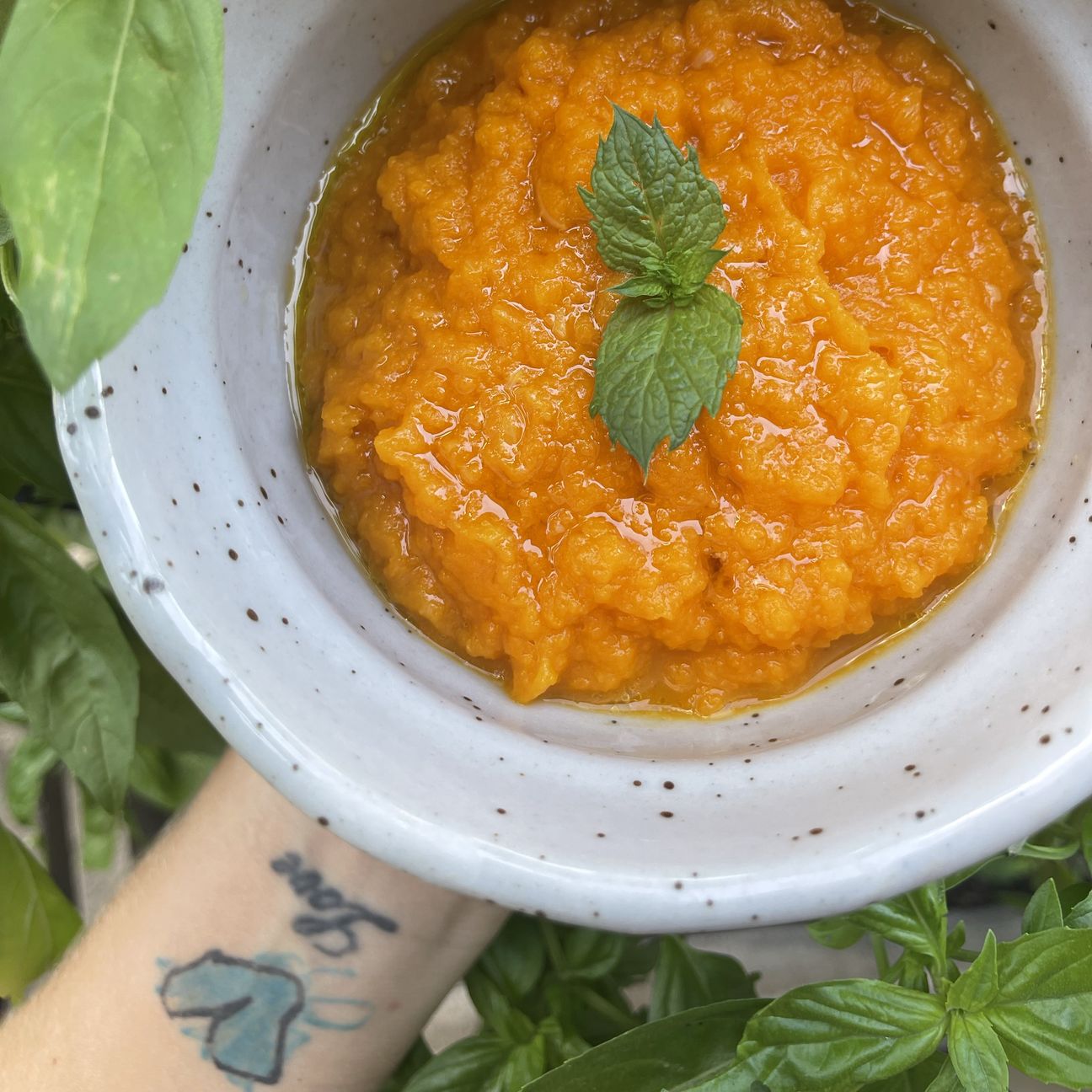 Crema di zucca e carote