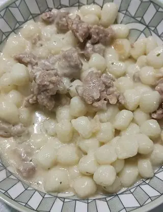 Ricetta Gnocchetti salsiccia, cipolle e sottilette di rosa.ferraioli
