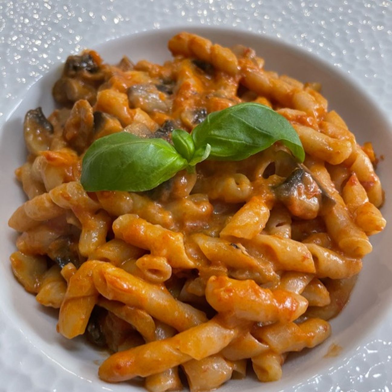 Trofie alla boscaiola