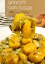 Ricetta Gnocchi di zucca con sugo di carciofi e seppioline