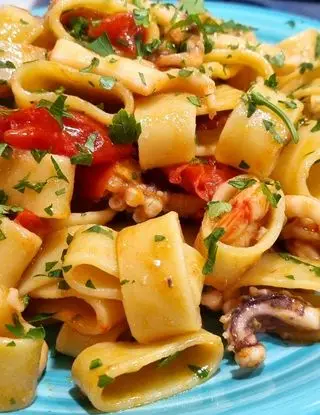 Ricetta Calamarata di raffaele947