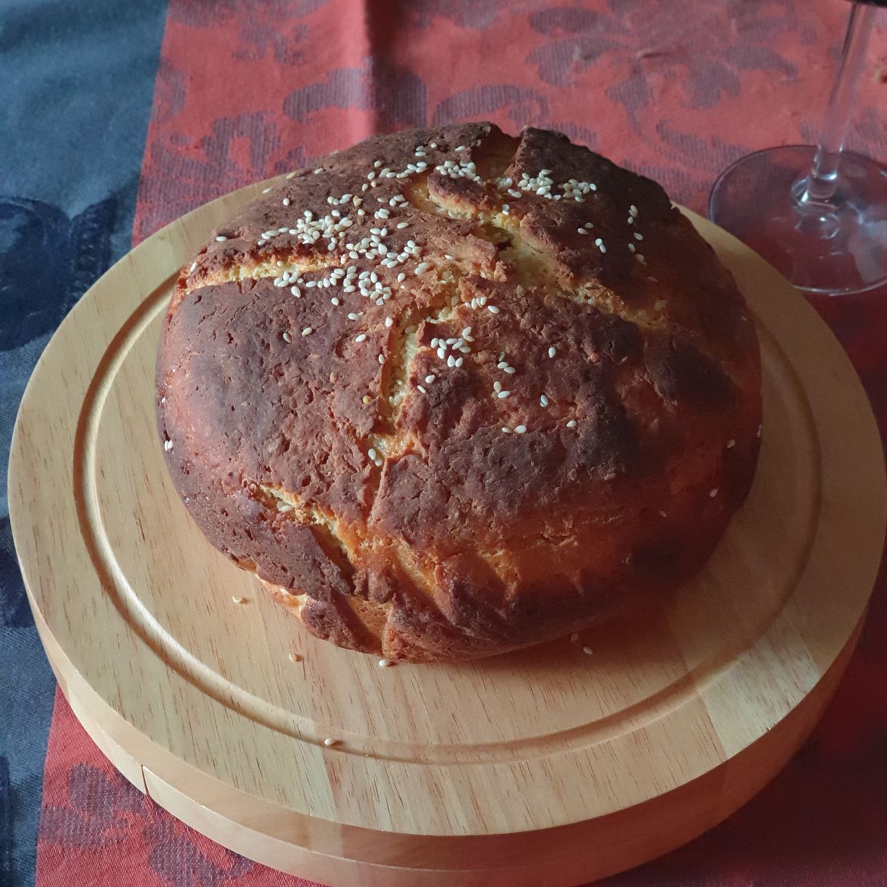 Pane al formaggio Crescia senza glutine