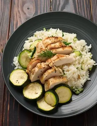 Ricetta Riso basmati con pollo e zucchine di erica_ciccarello