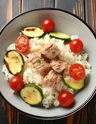 Ricetta Riso Basmati con tonno, zucchine e pomodorini di roberta_giannelli