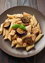 Ricetta Pasta integrale con pollo e melanzane