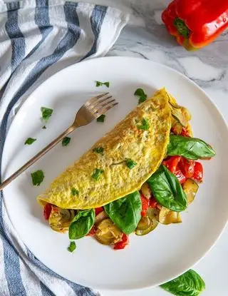 Ricetta Omelette ripiena di verdure di martina_dicassio