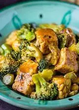 Ricetta Tempe al curry con broccoli