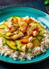 Ricetta Riso con pollo e zucchine