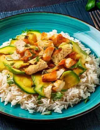 Ricetta Riso con pollo e zucchine di heltamain