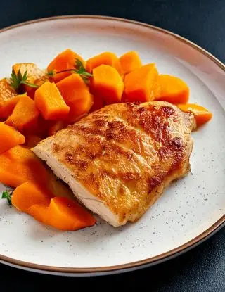 Ricetta Petto di pollo con zucca di heltamain