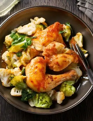 Ricetta Coscia di pollo con cavolfiore di heltamain