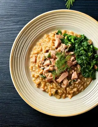 Ricetta Orzo con tonno e cime di rapa di heltamain