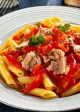 Ricetta Pasta con tonno e peperoni