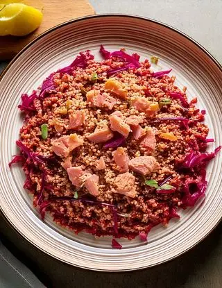 Ricetta Quinoa con tonno e radicchio di eltamain