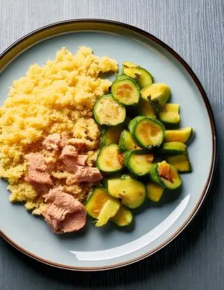 Ricetta Couscous con tonno e zucchine di heltamain