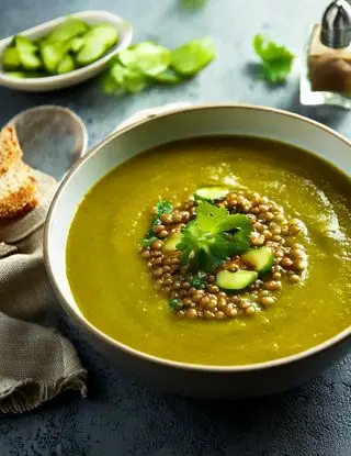 Ricetta Vellutata di lenticchie e zucchine di heltamain