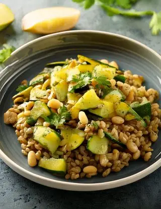 Ricetta Orzo con fagioli e zucchine di heltamain