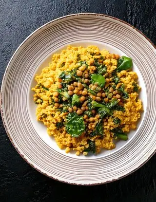 Ricetta Couscous con lenticchie e spinaci di heltamain