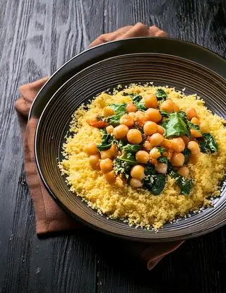 Ricetta Couscous con ceci e spinaci di heltamain