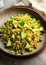 Ricetta Quinoa con piselli e zucchine