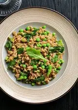 Ricetta Farro con piselli e spinaci