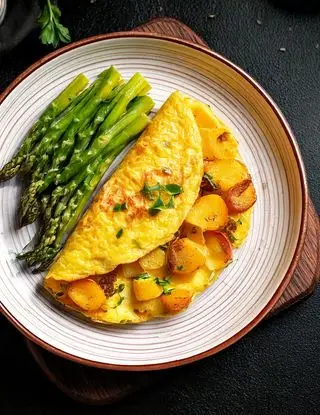 Ricetta Omelette con patate e asparagi di heltamain