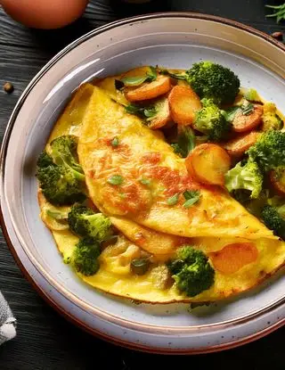 Ricetta Omelette con patate e broccoli di heltamain